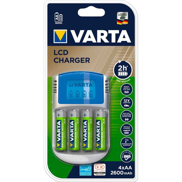 varta 57070 201 451 caricabatteria 57070.451 2h+4aaa2600 c/display - 57070 201 451