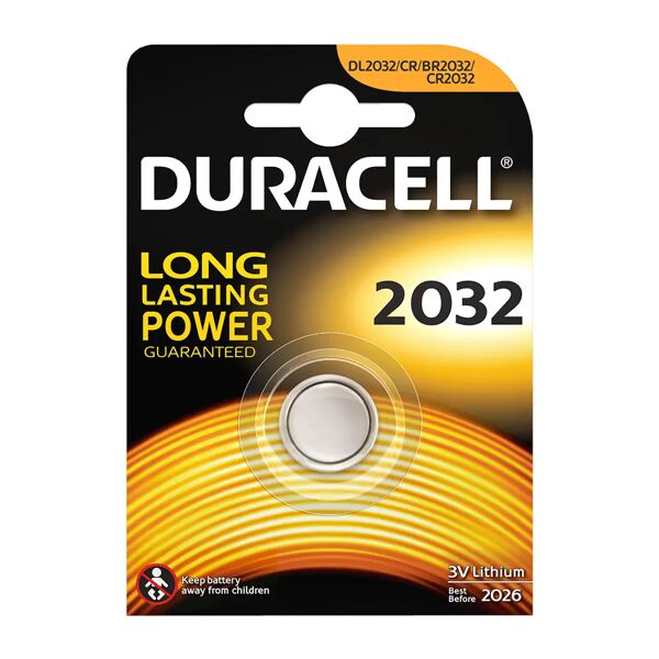 tecnomat 2 batterie duracell a bottone cr2032 lithium 3v