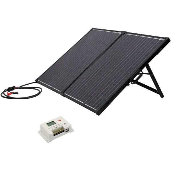 tecnomat pannello solare pieghevole  100w   per carica batterie 12/24v 2 morsetti + 2 usb