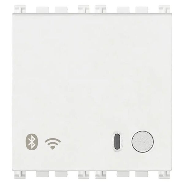 vimar gateway connesso  plana wi-fi bluetooth 2 moduli colore bianco 230v
