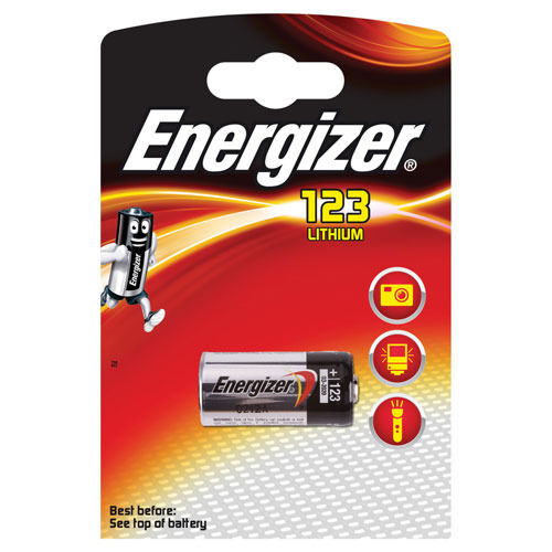 ENERGIZER 1 batteria 123 energizer 3v