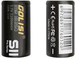 Golisi Imr 18350 S11 1100 Mah 11a Batteria Litio Ricaricabile