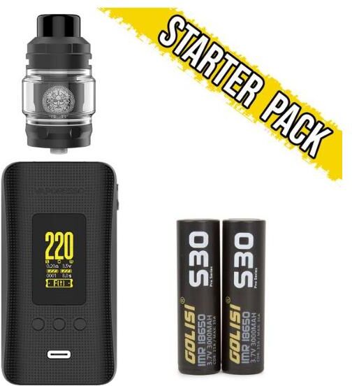 Brand Vari Pack Gen 200 + Zeus Z Sub-Ohm Se + 2 Batterie 18650