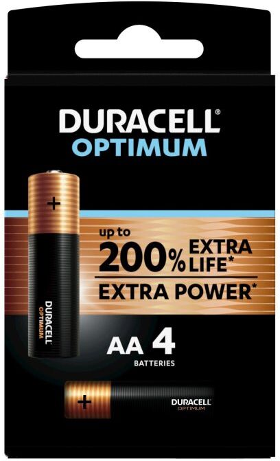 Duracell Italy Srl Duracell Optimum Aa B4 4 Pezzi