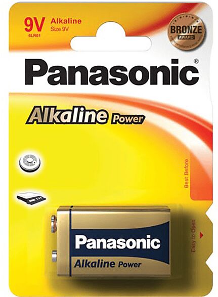 Panasonic BATTERIE  ALKALINE POWER 1LR61