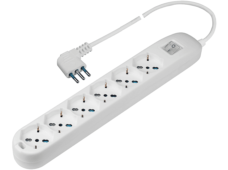 POLYPOOL Presa multipla 250V~  PP0537XL