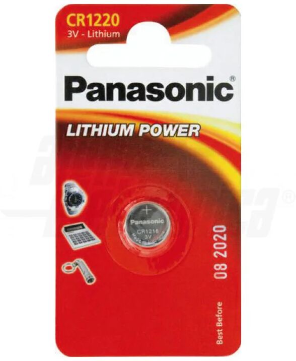 Creative Batteria Piatta CR1220 3V Litio Panasonic