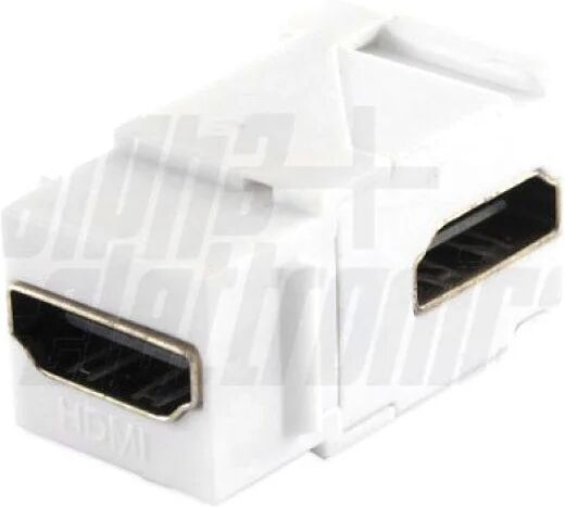 Giunto hdmi angolare frutto modulo keystone per cavi video hdmi femmina femmina