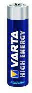 Varta 1x8 High Energy AAA LR 03 Batteria monouso Mini Stilo AAA Alcalino