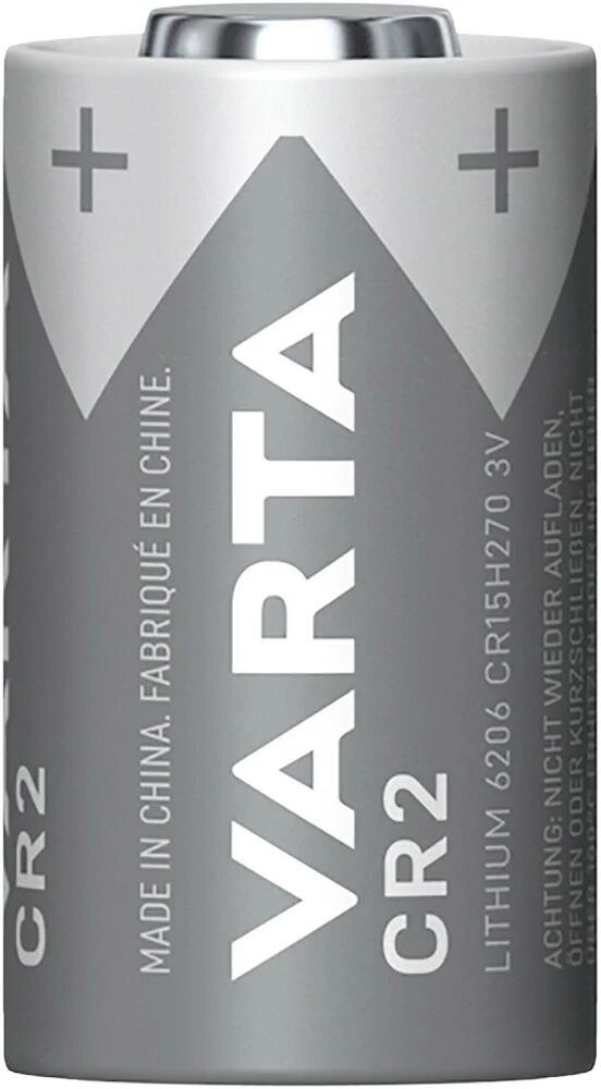 Varta LITHIUM Cylindrical CR2, CR15H270 (Batteria a celle rotonde, 3V) Blister da 1