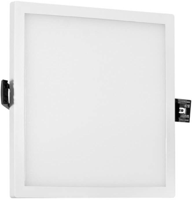 LEDDIRETTO Pannello LED 12W da incasso Quadrato, Foro Tondo Ø130mm OSRAM LED, CCT