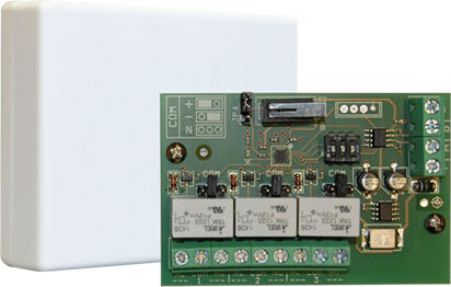 AMC Modulo di espansione a 3 uscite relè completo di box in ABS