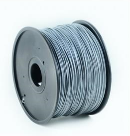 Gembird 3DP-PLA1.75-01-S materiale di stampa 3D Acido polilattico (PLA) Argento 1 kg