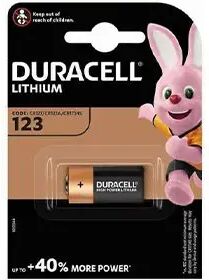 DURACELL 'Cr123' Batteria Lithium