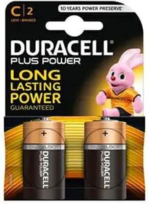 DURACELL 'Plus Power' 1/2 Torcia