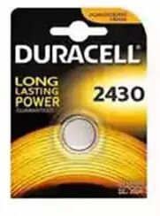 DURACELL Pila A Bottone '2430'