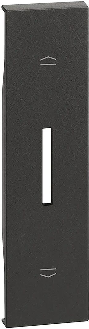 BTicino Cover  Living Now Commutatore Tapparelle 1 Modulo Colore Nero