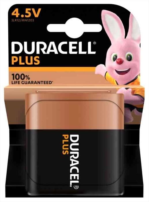 Duracell Plus 100 Piatta(4,5v), 1 Pila Bl Mn1203