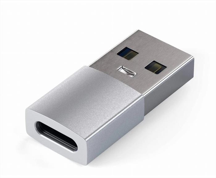 SATECHI Adattatore Usb-a A Usb-c-silver