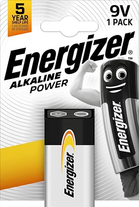 Energizer Alkaline Power 9v Bp1-argento