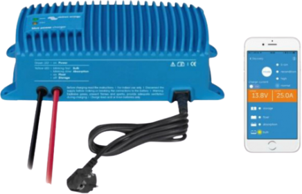 Victron Energy Caricabatteria Bluesmart stagni con connessione Bluetooth Victron IP67 12/17