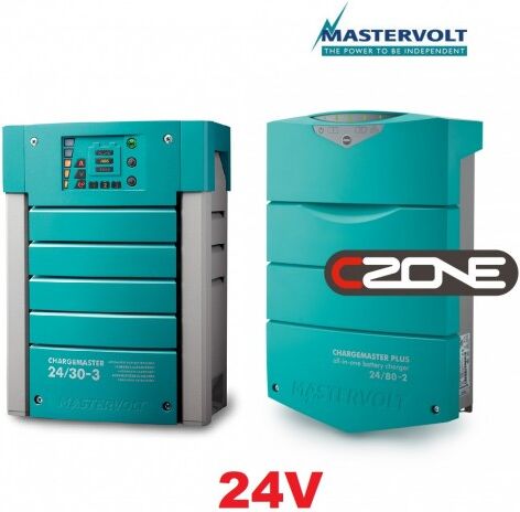 Mastervolt Caricabatterie Chargemaster 24V 40A Plus CZone 3 uscite