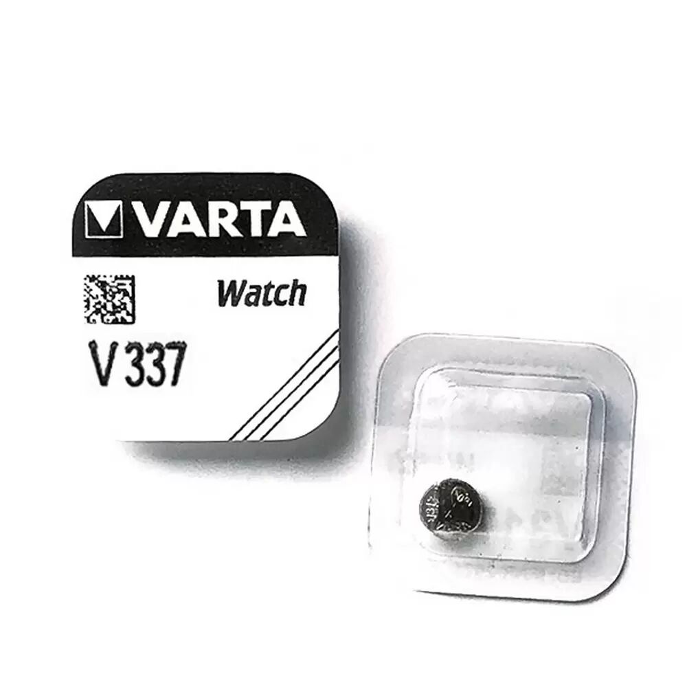 Batteria bottone Varta 1,55V V337 Ossido d&#8217;Argento confezione da 1 pila