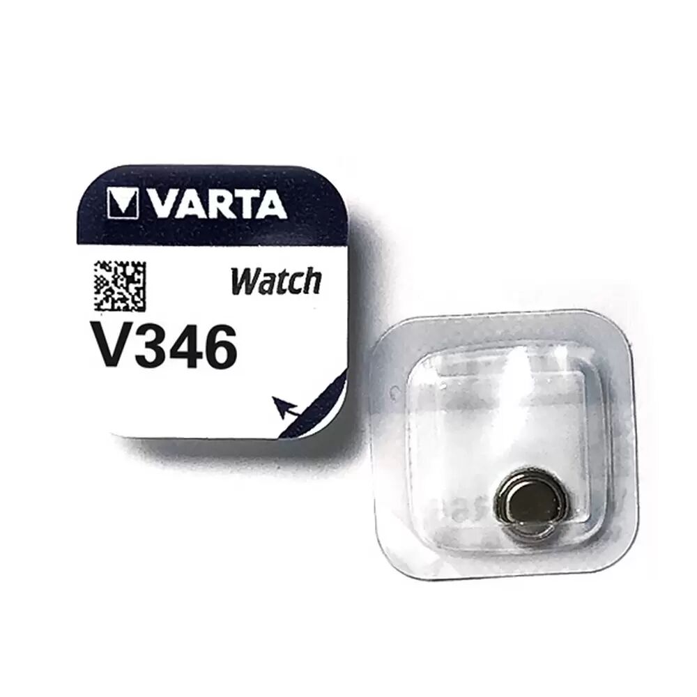 Batteria bottone Varta 1,55V V346 Ossido d&#8217;Argento confezione da 1 pila