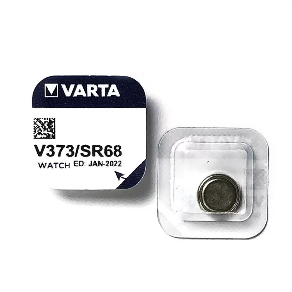 Batteria bottone Varta 1,55V V373 Ossido d&#8217;Argento confezione da 1 pila