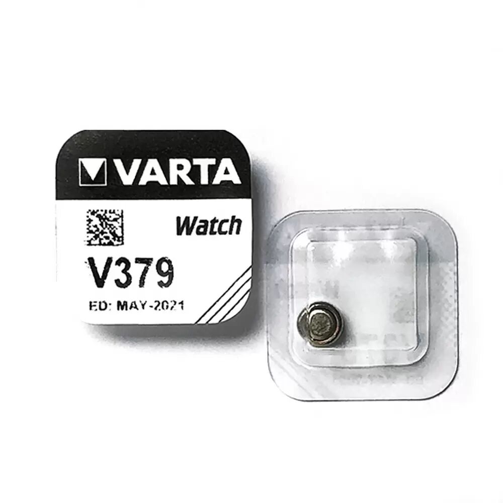 Batteria bottone Varta 1,55V V379 Ossido d&#8217;Argento confezione da 1 pila