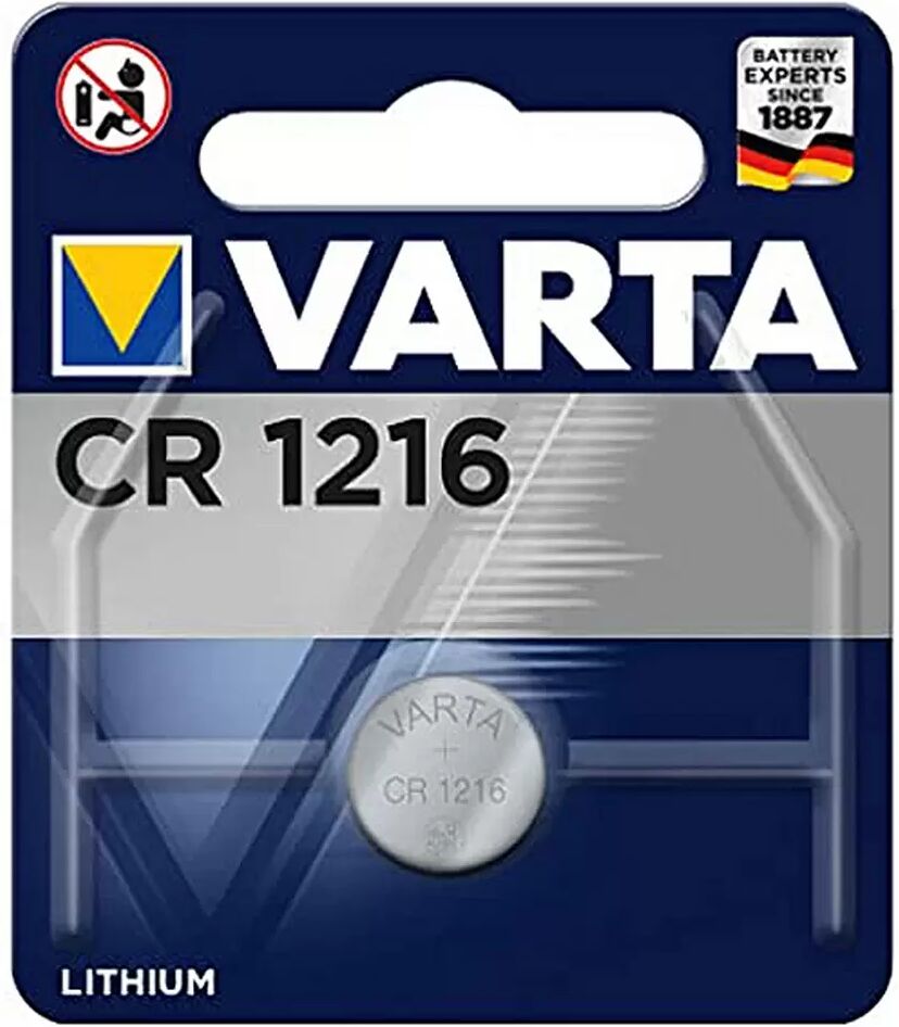 Batteria bottone Varta 3V CR1216 Litio confezione da 1 pila