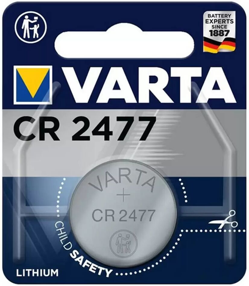 Batteria bottone Varta 3V CR2477 Litio confezione da 1 pila