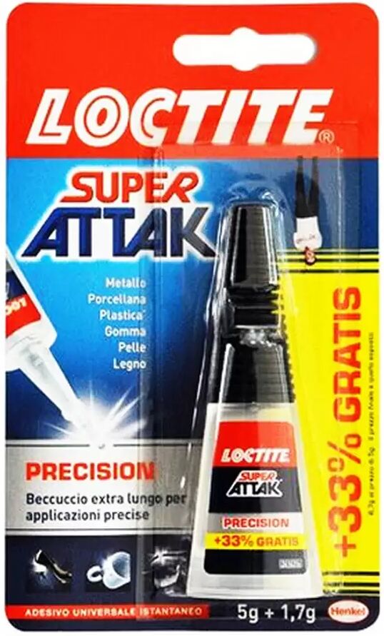 Colla Super Attak Loctite liquida Precision 5 + 1,7gr