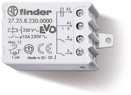 Finder Relè Evo Commutatore Elettromeccanico Ad Impulsi 1 Contatto Con Circuito Bobina E Contatti Ad Eccitazione Comune  27258230