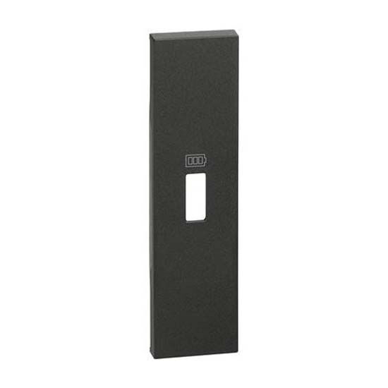 BTicino Cover  Living Now Per Caricatore Usb 1 Modulo - Nero Kg10c