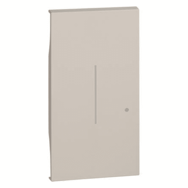 BTicino Cover Illuminabile  Living Now Per Interruttore/dimmer Connesso 2 Moduli - Sabbia Km33m2