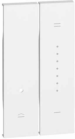 BTicino Cover  Living Now Per Dimmer 2 Moduli Bianco Kw19