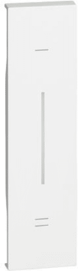 BTicino Cover Illuminabile  Living Now Per Interruttore/dimmer Connesso 1 Modulo - Bianco Kw33