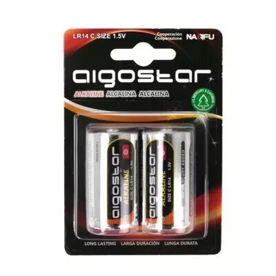 Offertecartucce.com Aigostar 2 Batterie mezzatorcia C 1,5V Alcaline
