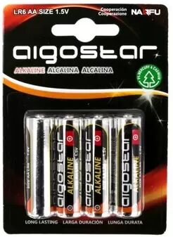 Offertecartucce.com Aigostar 4 Batterie stilo AA 1,5V Alcaline