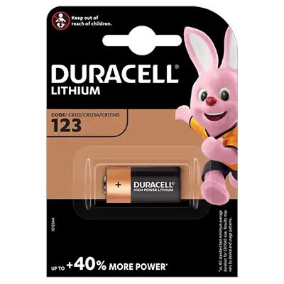 Offertecartucce.com Duracell 1 Batteria CR123 3V Litio