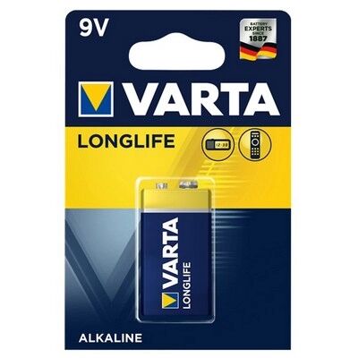 Offertecartucce.com Varta Longlife 1 Batteria 9V Alcaline