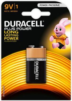 Duracell Mn1604 Plus Pila Batteria Alcalina 9v - Plus Power Mn1604 Plus