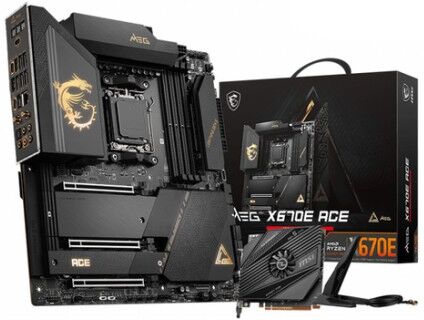 MSI MEG X670E ACE AMD X670 Presa di corrente AM5 ATX esteso (7D69-005R)