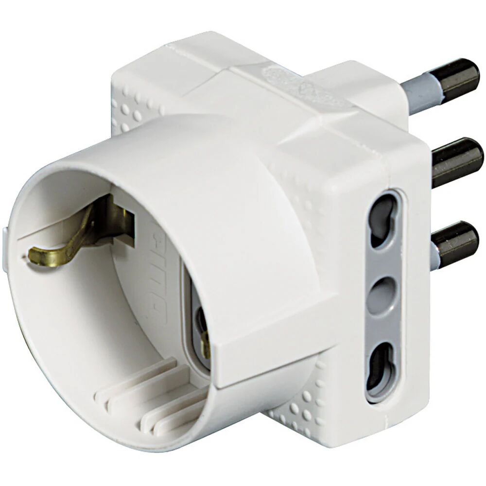 BTicino S3611D adattatore per presa di corrente Tipo L (IT) Bianco