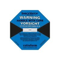 ratioform Indicatore d’urto Shockwatch, blu scuro, sensibilità 10g/50 ms