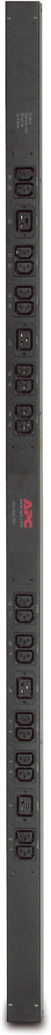 APC Basic Rack PDU unità di distribuzione dell'energia (PDU) 24 presa(e) AC 0U Nero [AP7554]