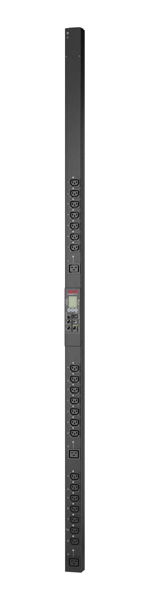 APC APDU9959EU3 unità di distribuzione dell'energia (PDU) 24 presa(e) AC 0U Nero [APDU9959EU3]