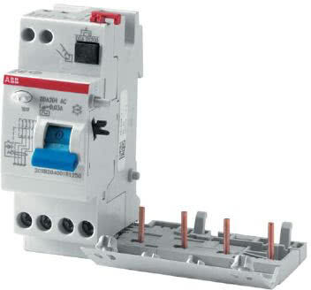 Abb Blocco Differenziale 2p Per Interruttore S200 25a 30ma Ac4