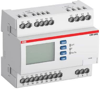 Abb Cm-Ufd.M22m Relè Interruttore Cei 0-21 Modbus